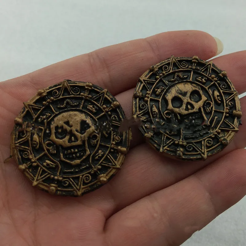 Реквизит для вечевечерние 10 шт./компл. сокровища в виде монет рождественский