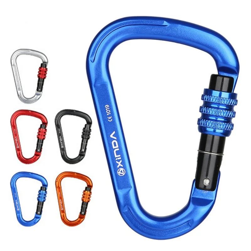 

Карабин из алюминиевого сплава для скалолазания и закрепления домашних животных