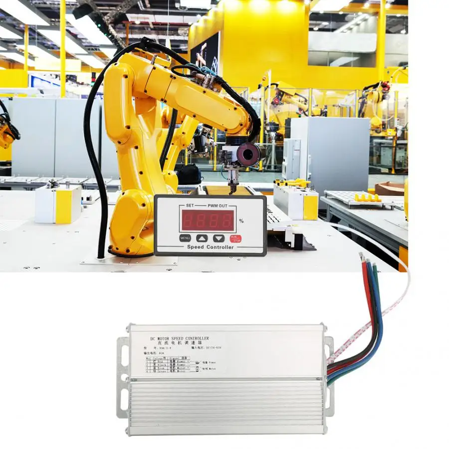 Регулятор скорости двигателя регулируемый светодиодный дисплей|Контроллер
