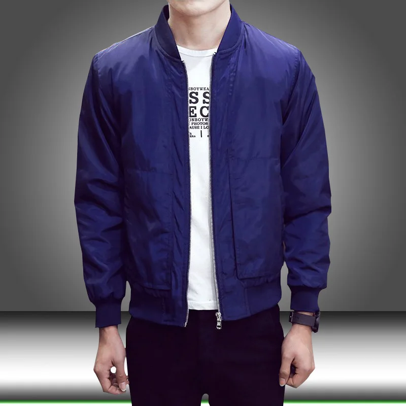 2021 весна ветровка мужская спортивная куртка мода тонкая на молнии с капюшоном В