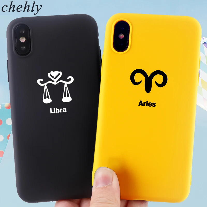Чехол для телефона Twelve concellations iPhone 6s 7 8 11 Plus Pro X XS Max XR мягкие силиконовые чехлы