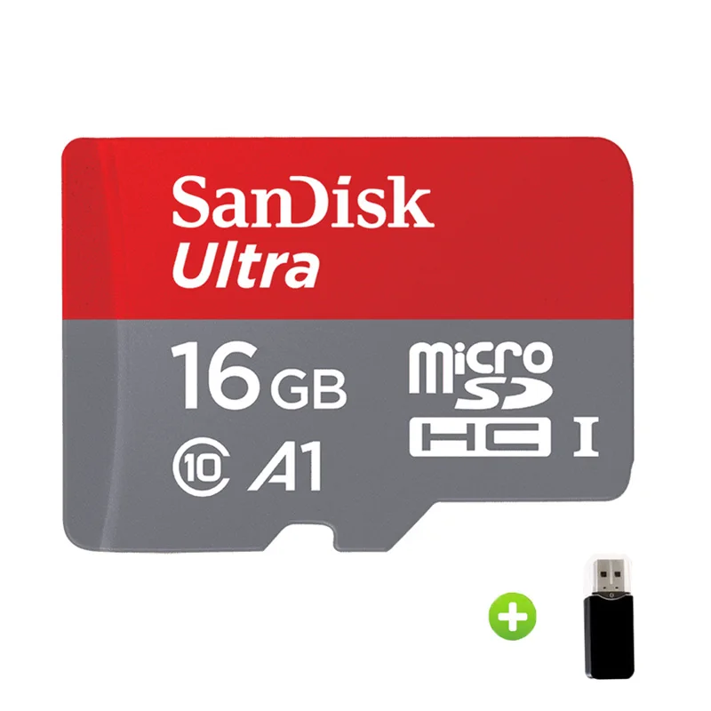 Sandisk микро SD карты A1 слот для карт памяти C10 98 МБ/с. 16 Гб оперативной 32 встроенной 64