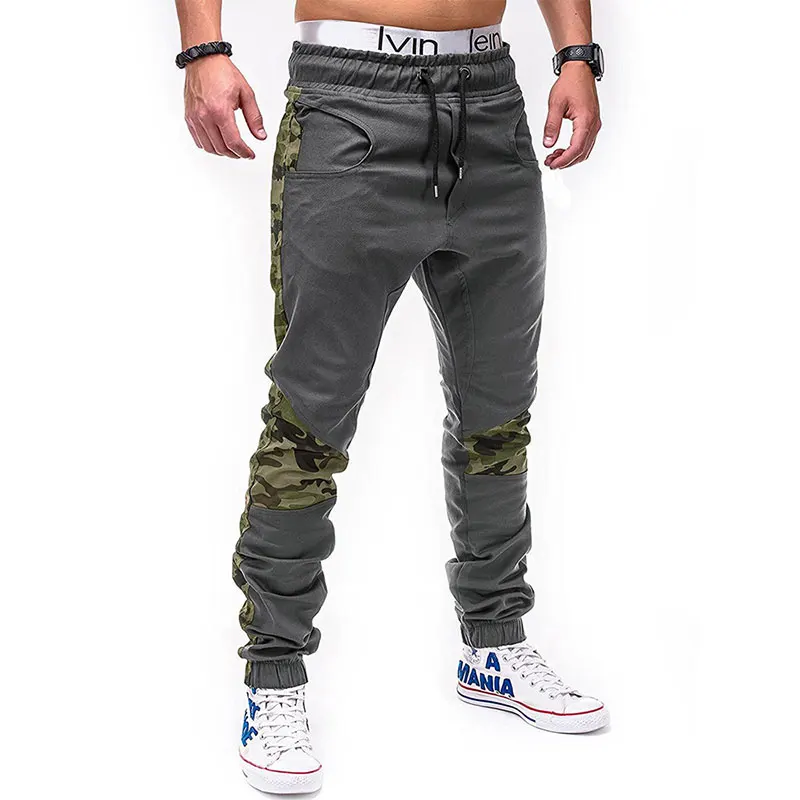 Мужские брюки модные спортивные карго повседневные мужские облегающие для бега