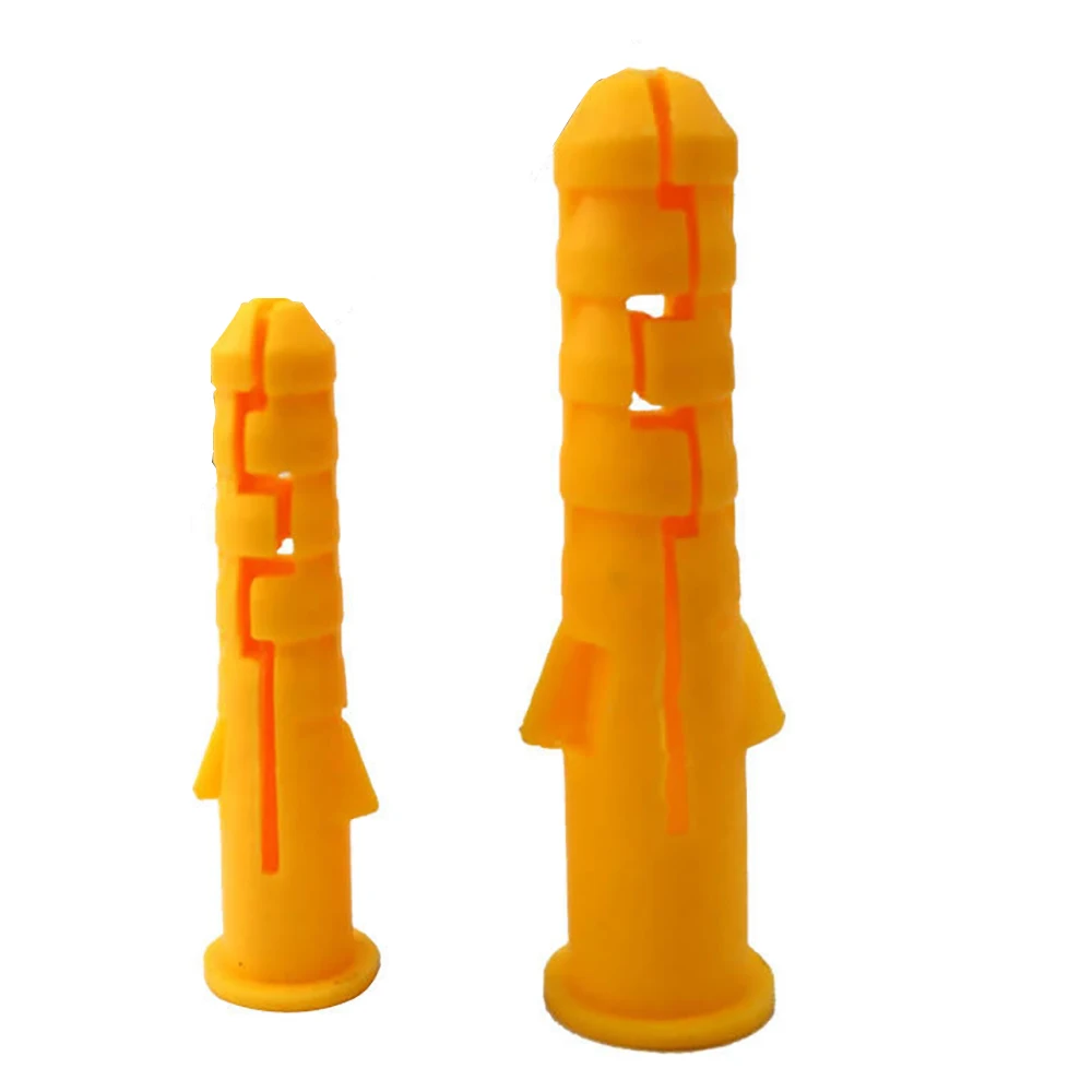 300 шт. Пластик Расширительная трубка трубы саморез анкеры стены сверлильный