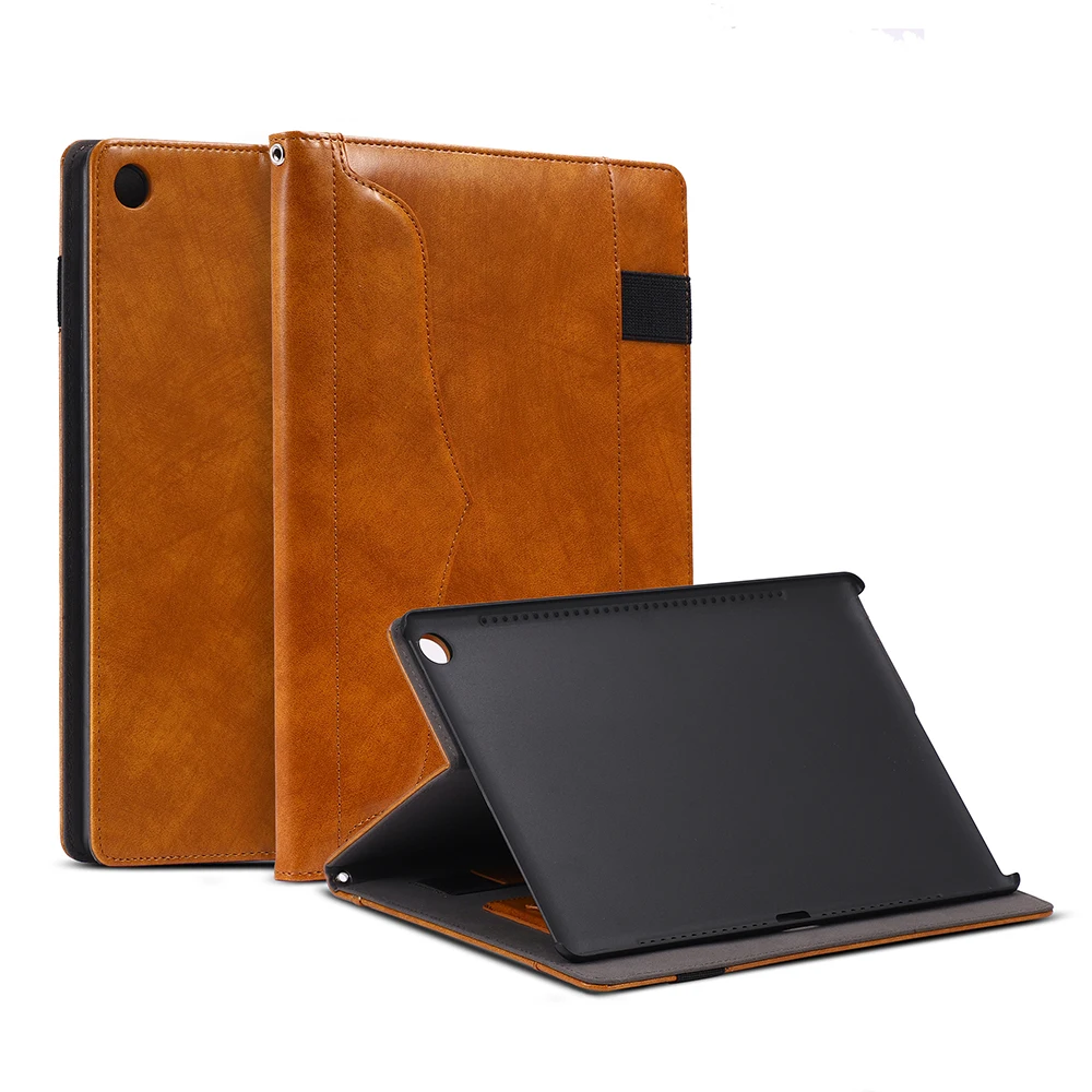 Смарт чехол с откидной крышкой для Samsung Galaxy Tab A 10 5 2018 кожаный подставкой и
