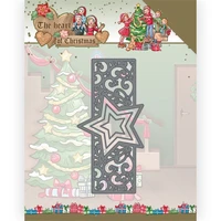 metal star cutting dies stencil for diy scrapbooking mold stencil photo album craft paper card 2021 christmas no stamps