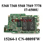 Новая модель планшетов Inspiron 13, 5368, 7368, 5568, 7569, 7778, 15296 материнская плата для ноутбуков 100%-1, X41DX,  809FW, системная плата, тест