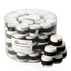 Теннисные ручки QUESHARK с разноцветным покрытием, дышащие ручки для бадминтона, для теннисных ракеток, 60 шт.