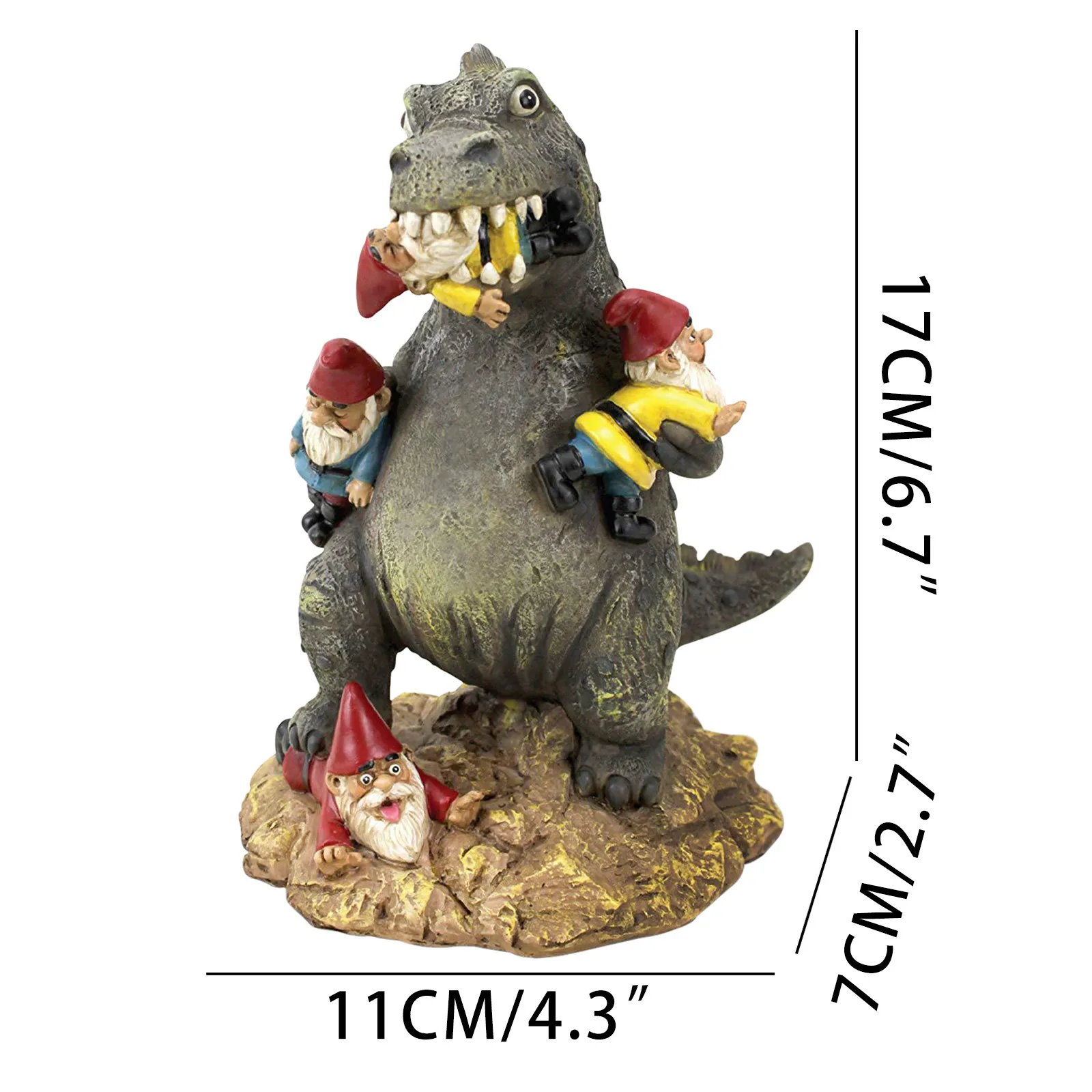 

Garden Decoration Outdoor Great Garden Gnome Puppys Lawn Statue Funny Gnome Garden Decoration