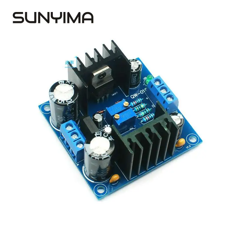 SUNYIMA LM317 LM337 фильтр Регулируемое напряжение блок питания регулируемый непрерывный для предусилителя Headhpone AMP DIY наборы