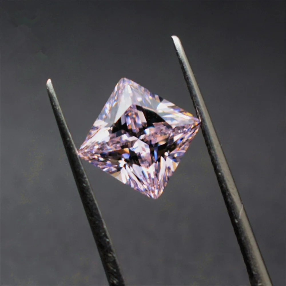 

Класс AAA светильник-розовый кубический цирконий квадратный граненый драгоценный камень принцесса огранка кубический цирконий несколько р...