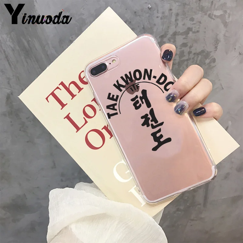 6 Yinuoda Taekwondo красочные аксессуары для телефонов Чехол для iPhone 8 7 6 6S Plus X XS max 10 5 5S SE XR Coque Shell - Цвет: 6