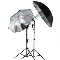 83cm 33 photo studio flash light grained black silver umbrella reflective reflector wholesale dropshipping