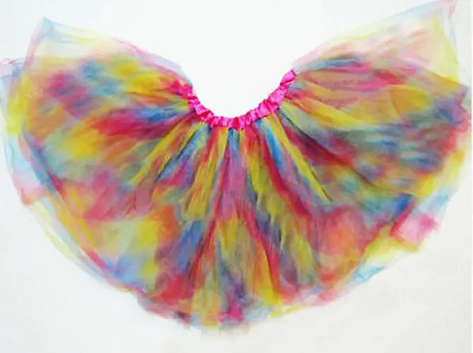 Детская балетная юбка-пачка для маленьких девочек короткая мини-юбка летняя юбка