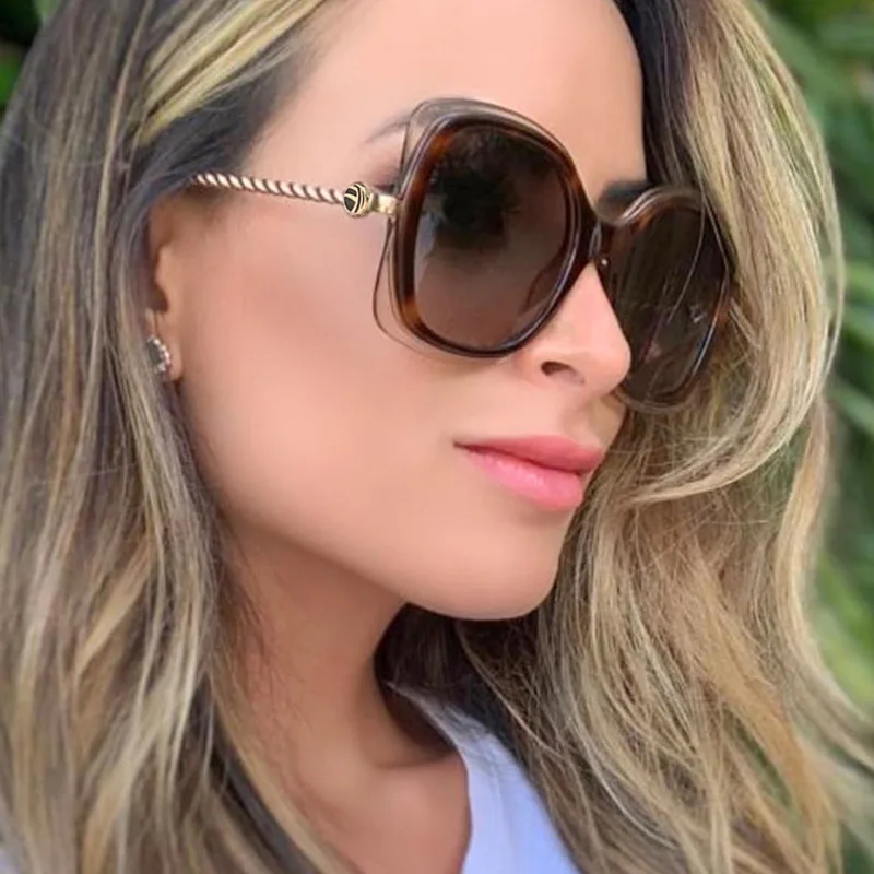 

designer sunglasses women 2019 high quality oversize womens sun glasses fashion trend ladies outdoor personality sunglasses