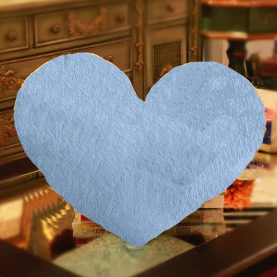 Blue heart Звезда в форме сердца бросок набивная Подушка плюшевая кукла, подарок для девочки диванная подушка бросок декоративная наволочка для подушки Свадебный декор - Цвет: Blue heart
