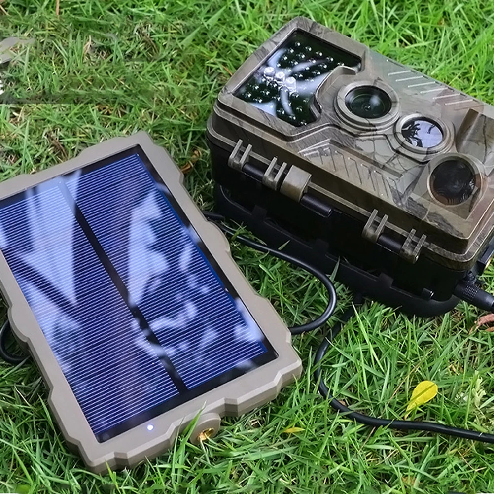 

1pc Solar Charger Waterproof Creative Practical Sun Block Accessory Solar Charger Solar Panel Charger for Hunting Cameras