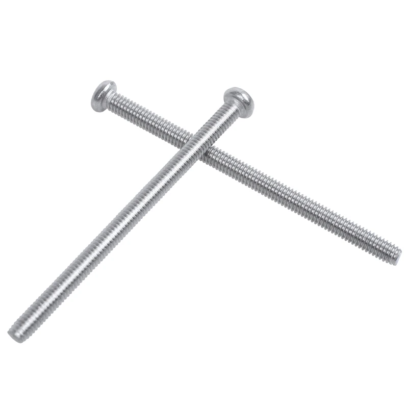 M2.5 x 40mm 304 Stainless Steel Phillips Round Head Screws Bolt 60pcs | Обустройство дома