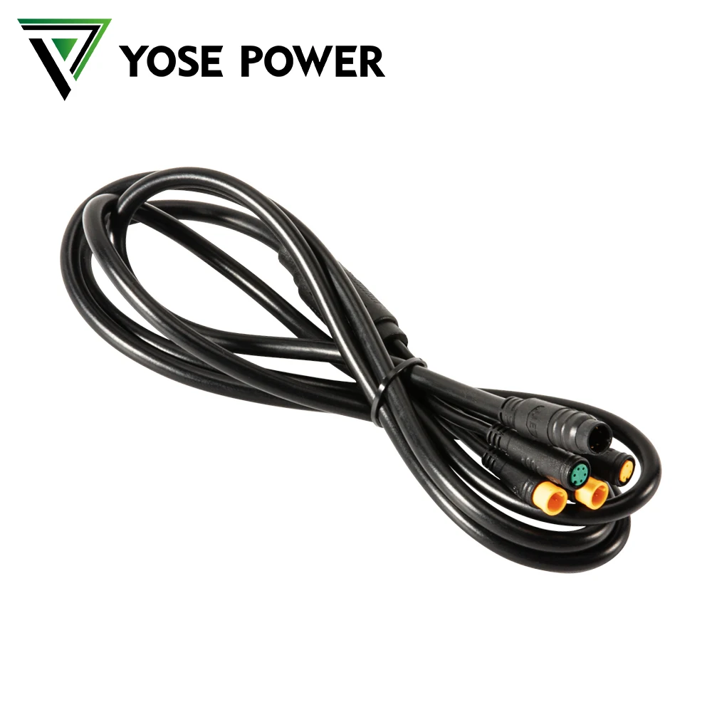 

Waterproof 4 in1 cable Ebike Accessories for Ebike Motor Kit C500 Display style Only fit for Our Yose Power Kit