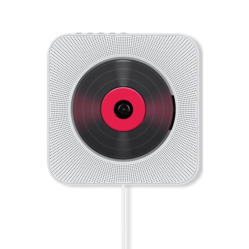Wall-Mounted Bluetooth CD Player Prenatal Education Speaker Sounds Cd English Learning Machine (EU Plug) | Электроника