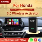 Carlinkit 3,0 Для Apple CarPlay беспроводной ключ для Honda Civic CR-V Accord Avancier Elysion Ridgeline Accord Odyssey City IOS14