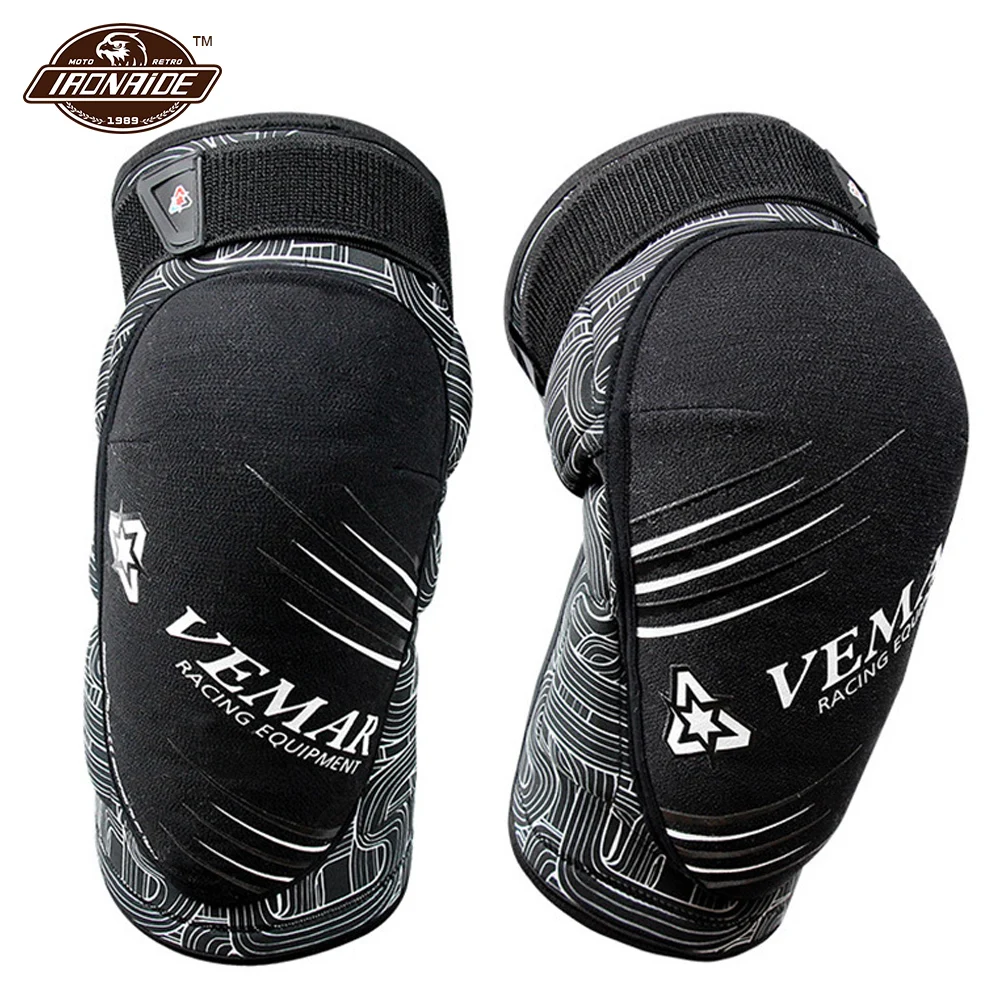 

Red Motorcycle Knee Pads Motocross Knee Protection Moto Racing Protective Guard Gear Motorbike Kneepads For 4 Season