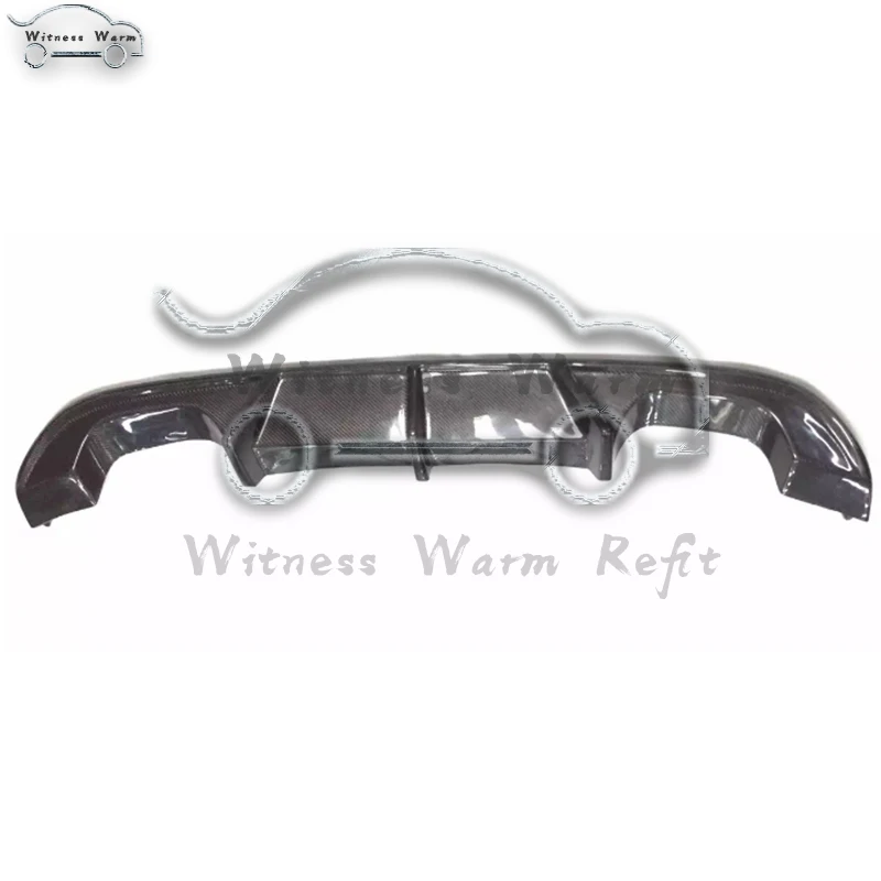 Задний диффузор для Golf 7 r задний бампер из углеродного волокна спойлер губа Volkswagen