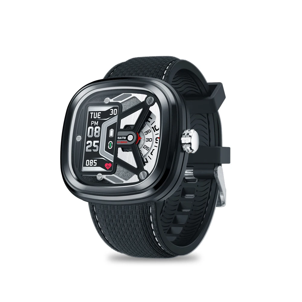 Health Manage Hybrid 2 Dual Smartwatch пульсометр кровяное давление монитор здоровья 50 м