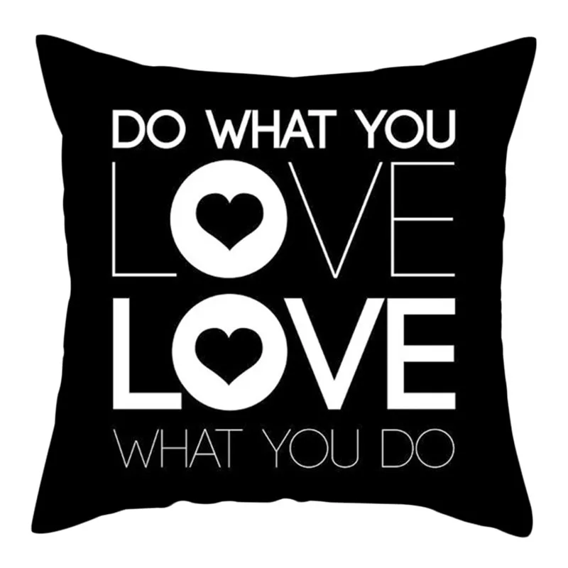 Fuwatacchi Love Series Printed Pillow Case Romantic Valentine's Day Gift Pillows Cover Home Sofa Chair Decorative Cushion Covers | Дом и