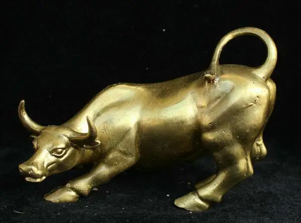 Скульптура китайского фольклорного животного из латуни фэн-шуй 12 зодиакального