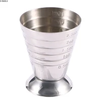75ml stainless steel bar wine cocktail shaker jigger single double shot drink mixer wine measurer cup bar tools