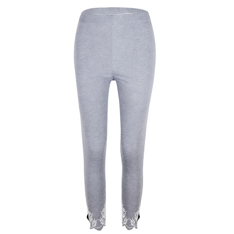 

Printed trousers slim-fit sports mid-waist slimming nine-point pants leggings women's Japanese pants