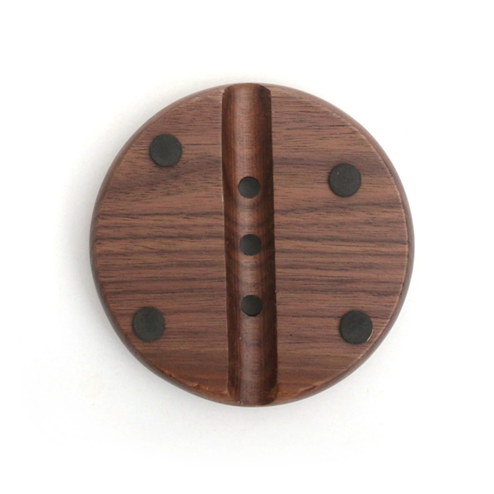 Деревянный держатель для мыла из черного ореха для ванных комнат и душа, сделанный вручную из бамбука.