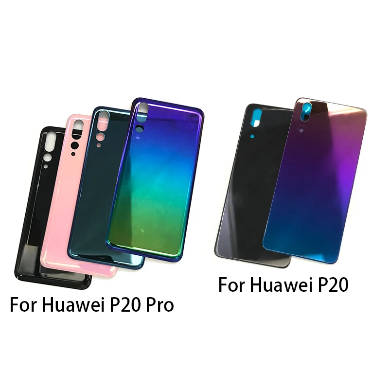 Новинка для Huawei P20 Pro задняя крышка батарейного отсека стекло дверь сменная