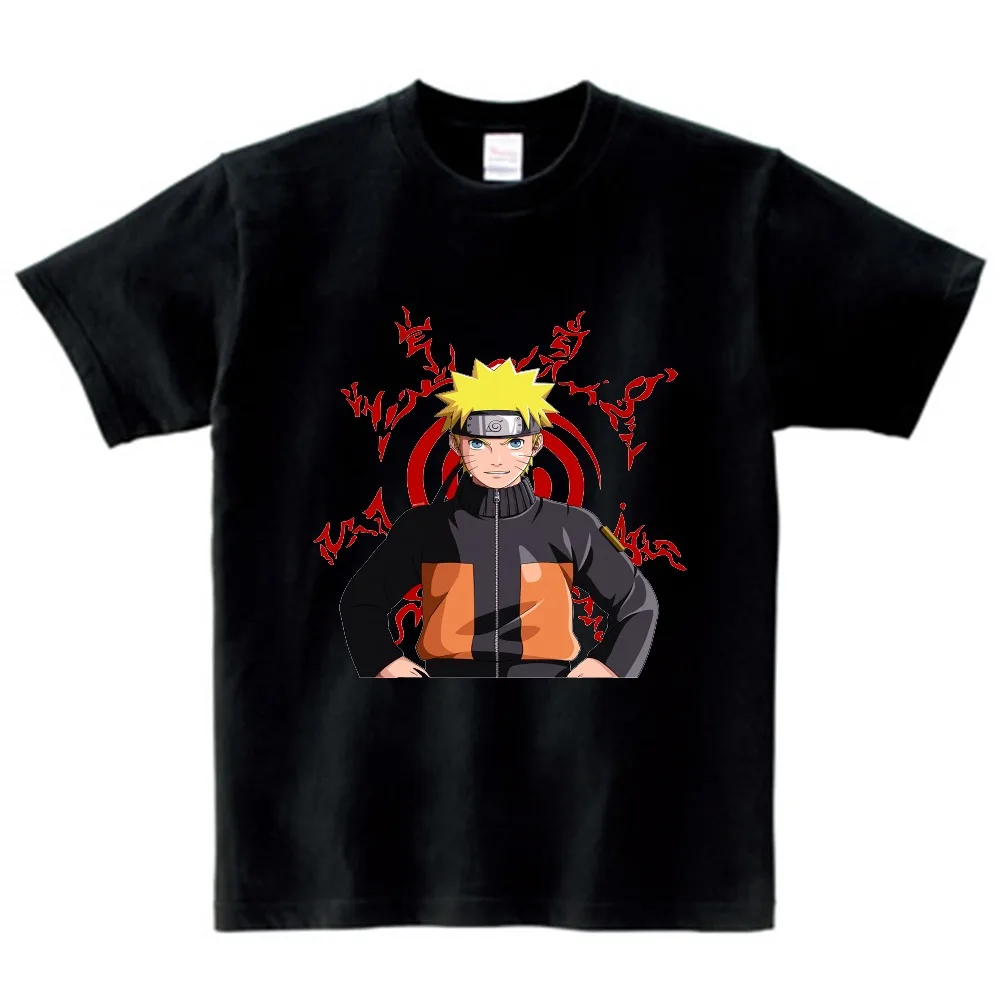 

Cartoon Summer T Shirt Short Sleeve Street Style Anime T-Shirt Kids Brand Fashion Tops Boys And Girls T Shirt Clothing