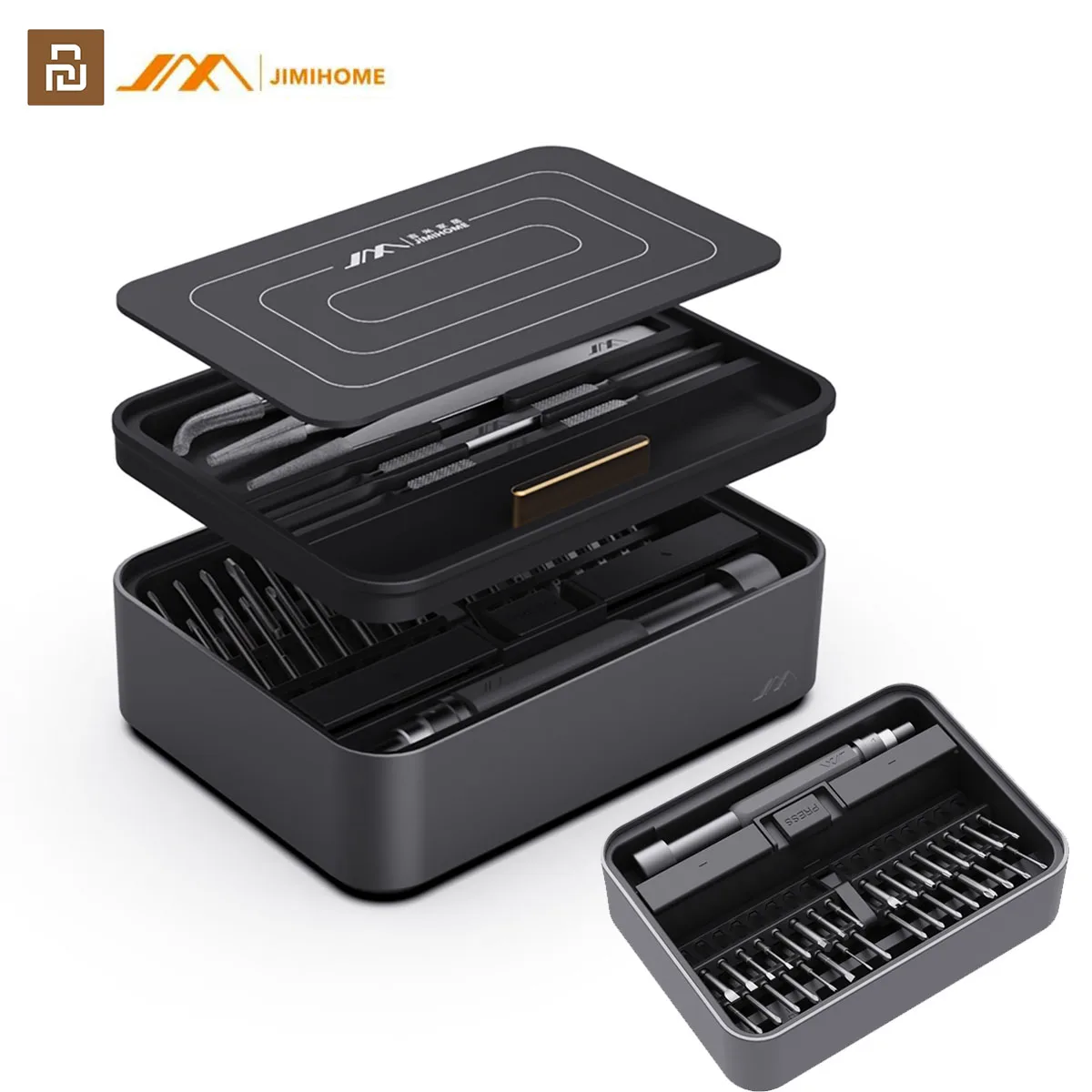 Youpin JIMI 51 в 1 отвертка FM2 Бытовая портативная S2 легированная сталь Часы телефон ПК