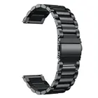 Браслет из нержавеющей стали шириной 22 мм для Samsung Gear S2 S3 Galaxy, спортивный металлический ремешок для наручных часов, классический браслет