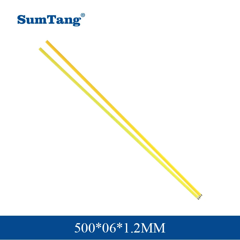 5 шт./лот 12V COB 12 18 Вт 110 120lm/W 500*6*1 2 мм теплый белый холодный набор сделай сам для