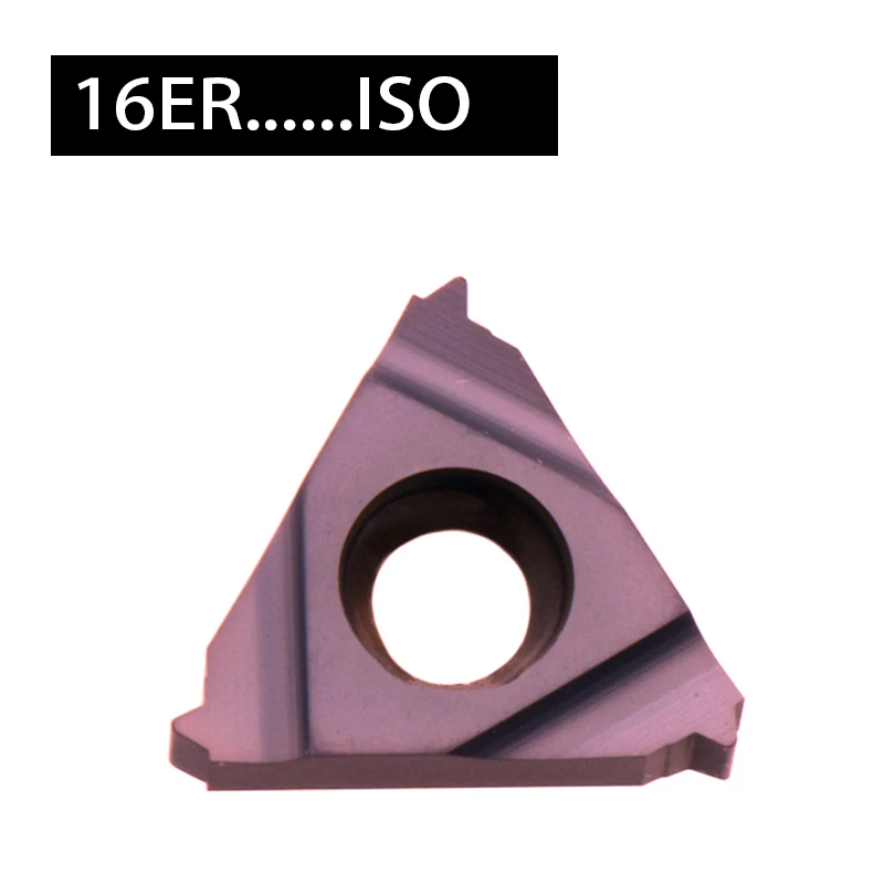 

16ER 16ER050ISO 16ER075ISO 16ER100ISO PR1115 PVD Coated Carbide Applicable External Toolholders High-Quality Threading Inserts