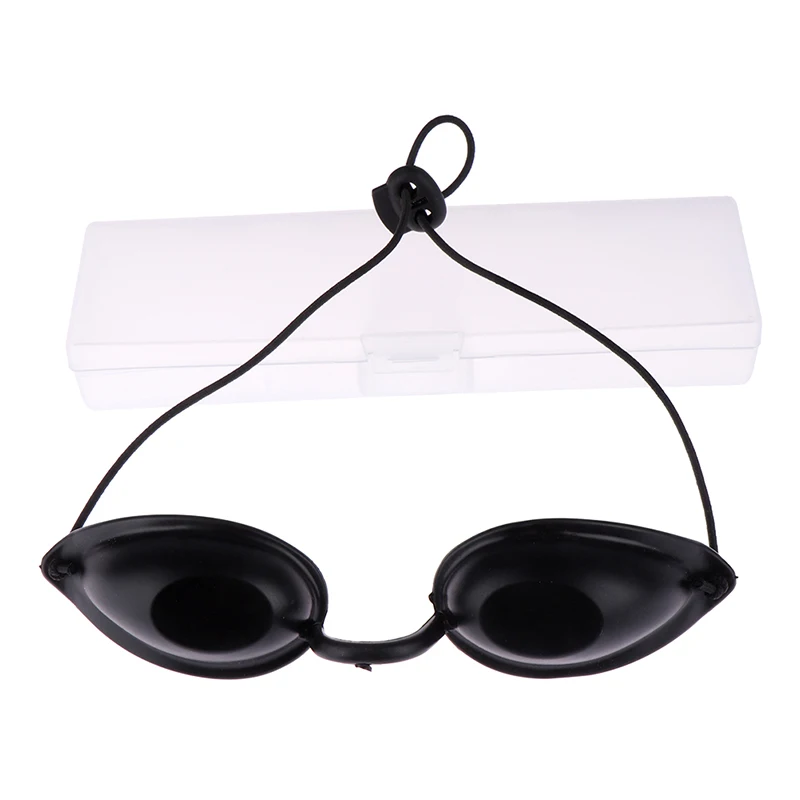 

1PC Flexible Uv Eye Protection Indoor & Outdoor Sunbed Tanning Goggles Adjustable Beach Sunbathing Eyewear Soft