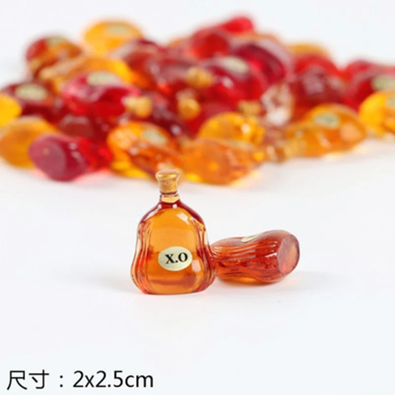 Имитационная мини модель винной бутылки OX спиртовой бар статуи фигурка ремесла