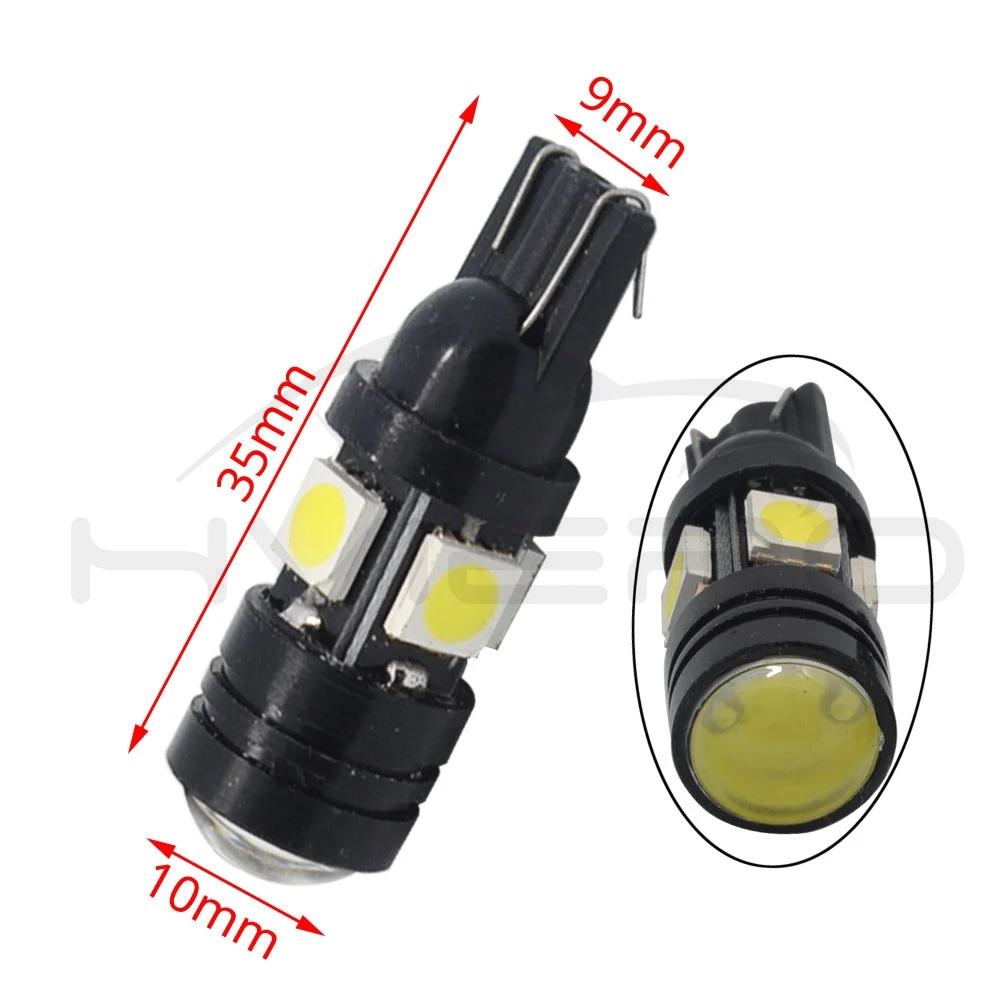 2X белый, красный, синий Led Клин Led 196 168 4SMD 5050 авто светодиодные лампы Ширина лампы номерного знака объектив светильник рассеянные лампы