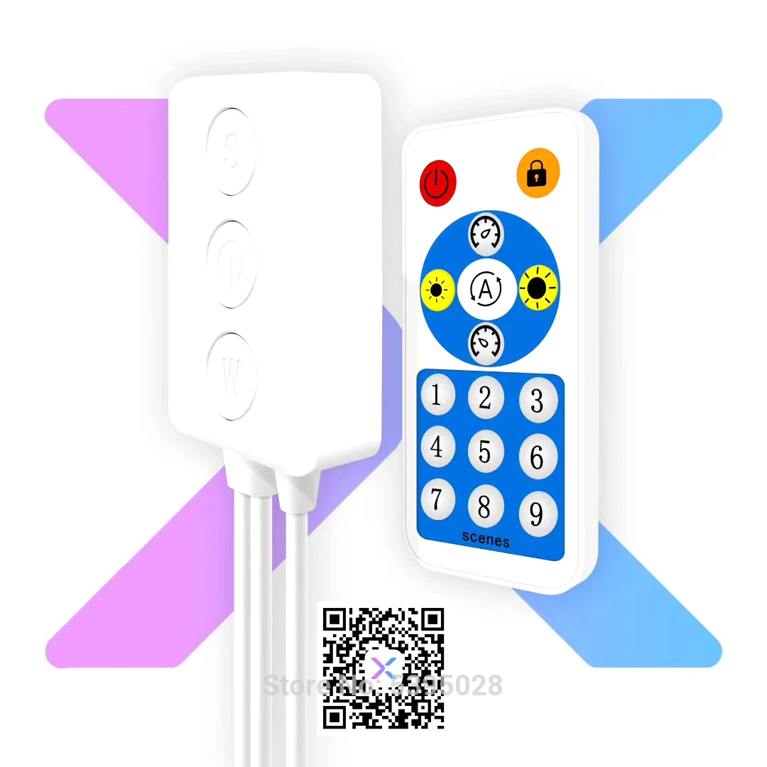 Bluetooth APP музыкальный контроллер SP106/107/601E для WS2812BWS2811SK6812 DMX512 адресная Светодиодная