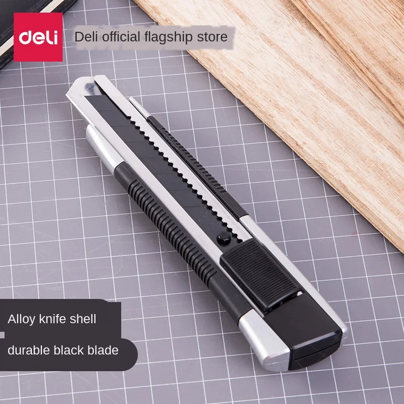 Красивый нож с черным лезвием утолщенный из цинкового сплава инкапсулированное