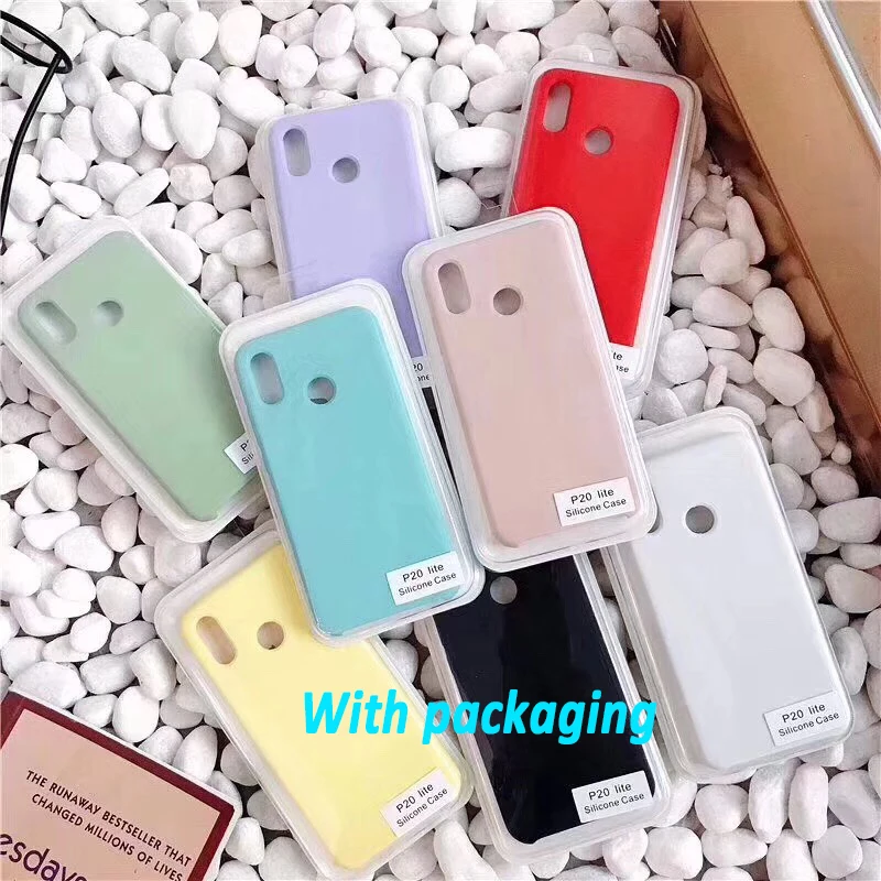 Official style Silicone Case For Xiaomi MI 9 8 lite se Mi 6X Original Cover For MIX 2 2S Redmi Note 7 8 Pro K20 8A 7A Phone Case images - 6
