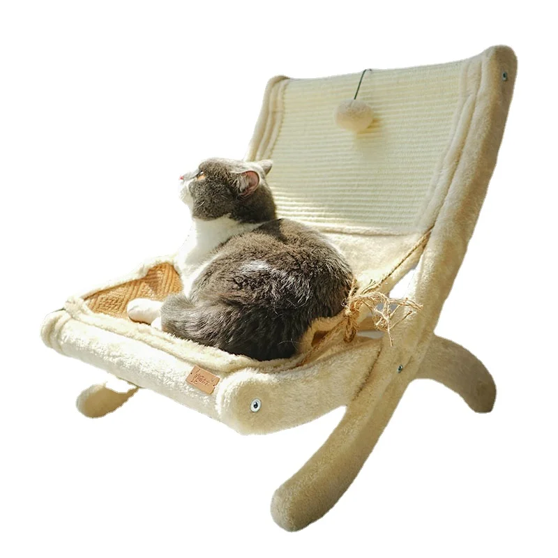 Cat Scratch Board Cat Nest Cat Chair Sun-Drying Four Seasons Universal Cat Climbing Frame Cat Bed Cat Hammock Homemade DIY