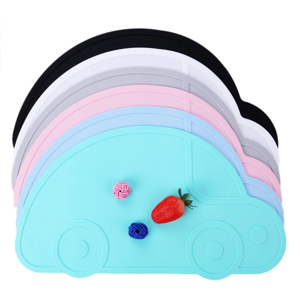 Автомобильный медвежий силиконовые коврики настольные салфетки детская