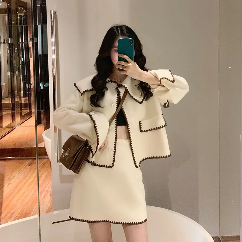 Ранняя осень новинка 2019 сетчатый красный костюм маленькое Мужское пальто модная