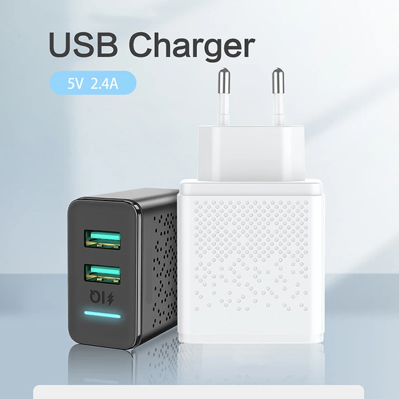 

2 Prot Fast Charging 18W Quick Charge 3.0 USB Charger Mobile Smartphones Charger For iPhone 12 11 XS Samsung Xiaomi