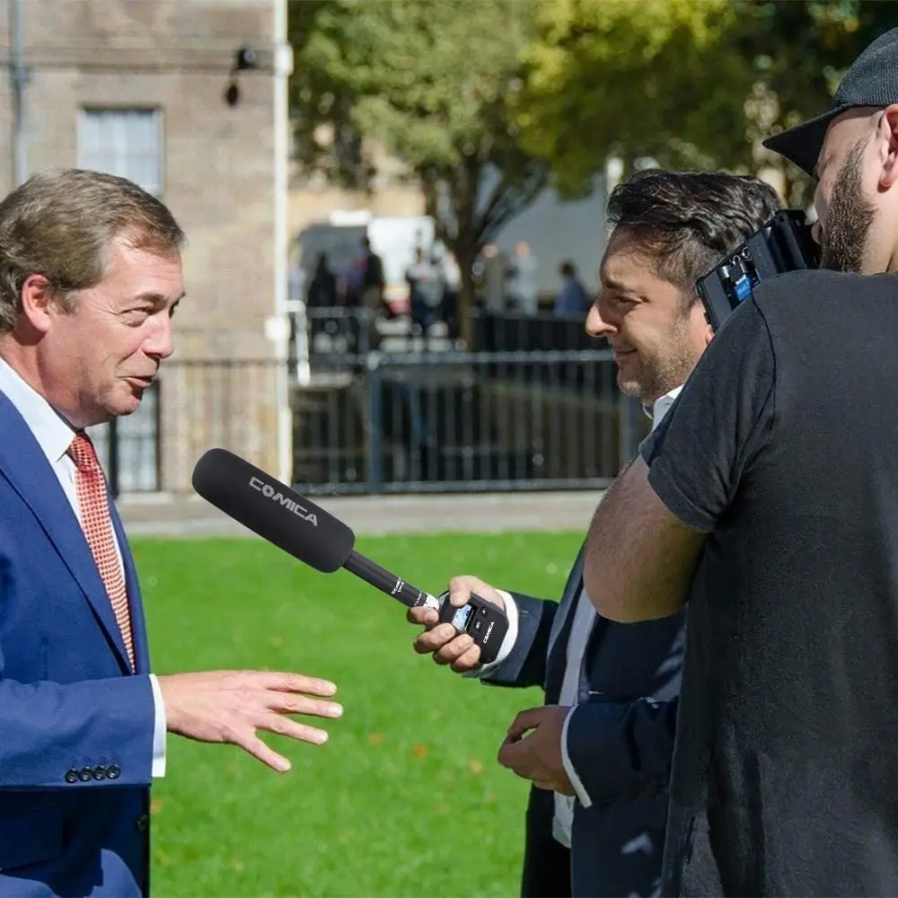 

Comica CVM-WM200TX-XLR UHF 96-channel Wireless XLR Transmitter for WM200/WM300 Wireless Lavalier Microphone System